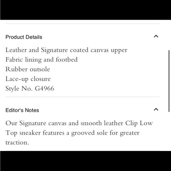 Coach clip lowtop sneakers NWOT - Picture 3 of 8